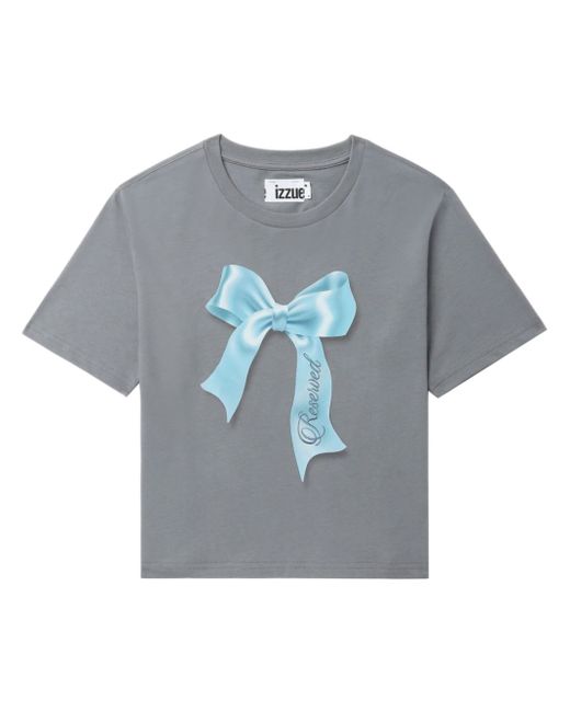 Izzue bow-print T-shirt