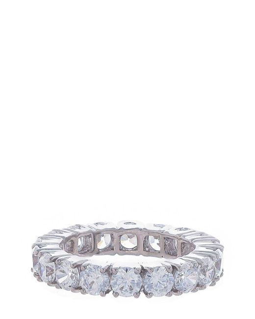 Fantasia by DeSerio eternity band ring