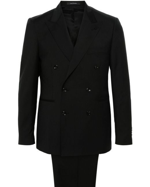 Tagliatore wool double-breasted suit