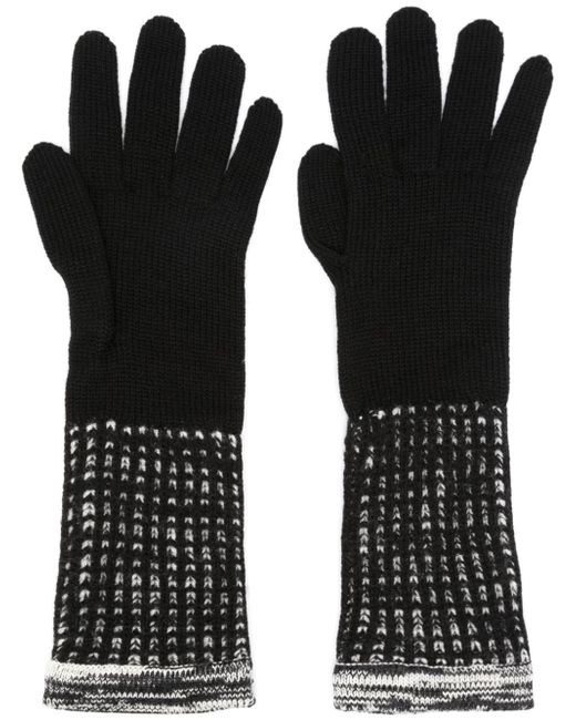 Missoni patterned gloves