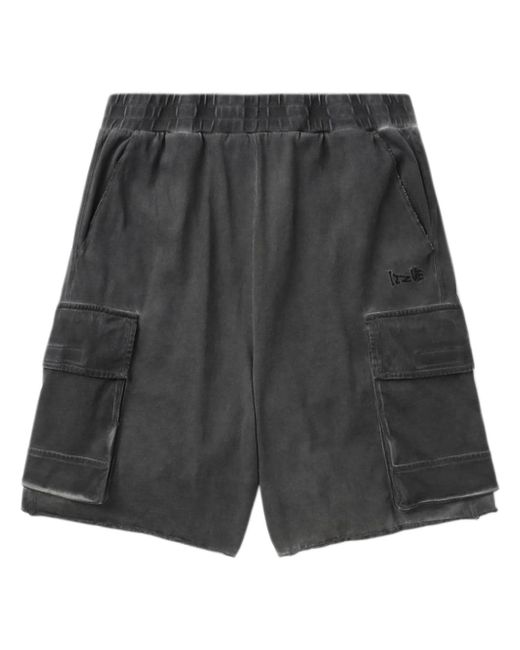 Izzue cold-dye cargo shorts