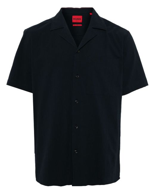 Hugo Boss short-sleeved cotton shirt