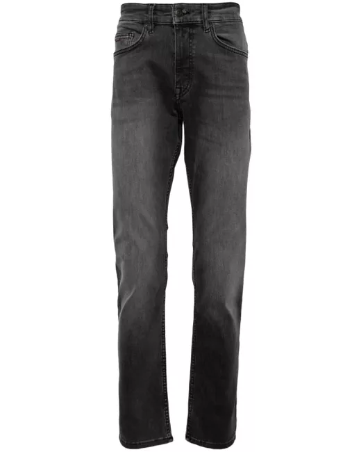 Boss straight-leg cotton-blend jeans