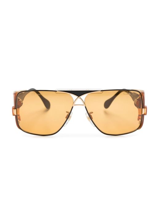 Cazal 955 wraparound-frame sunglasses