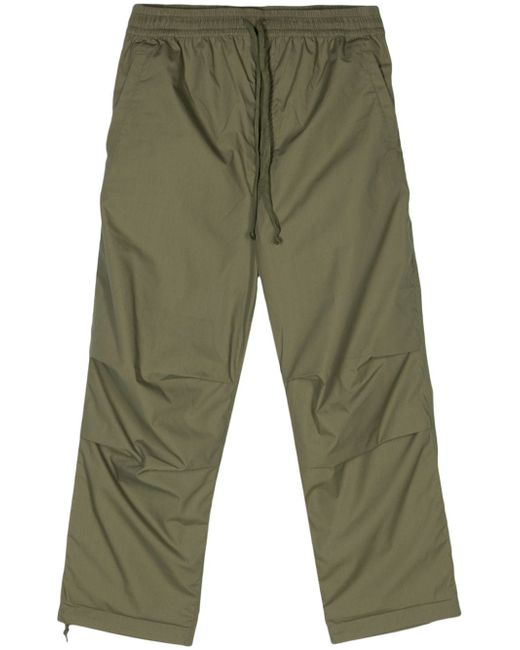Universal Works drawstring-waist tapered trousers