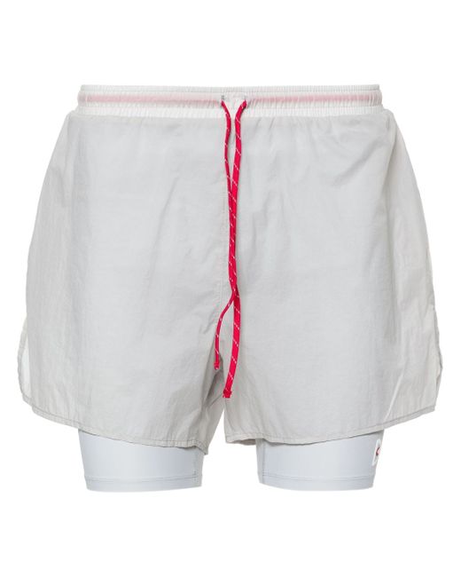 District Vision layered ripstop trail shorts