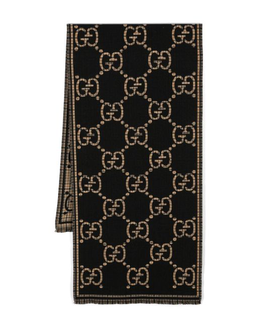 Gucci GG-jacquard scarf