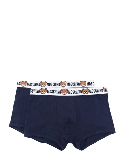 Moschino Teddy Bear-motif boxers pack of two