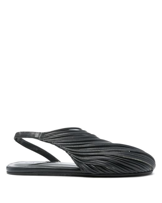 Christopher Esber Saskia strand-design leather slippers