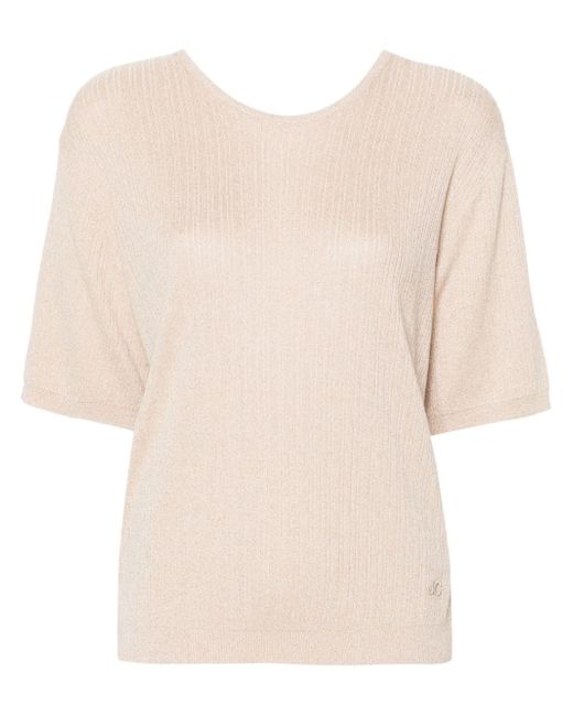 Jacob Cohёn twisted ribbed-knit T-shirt