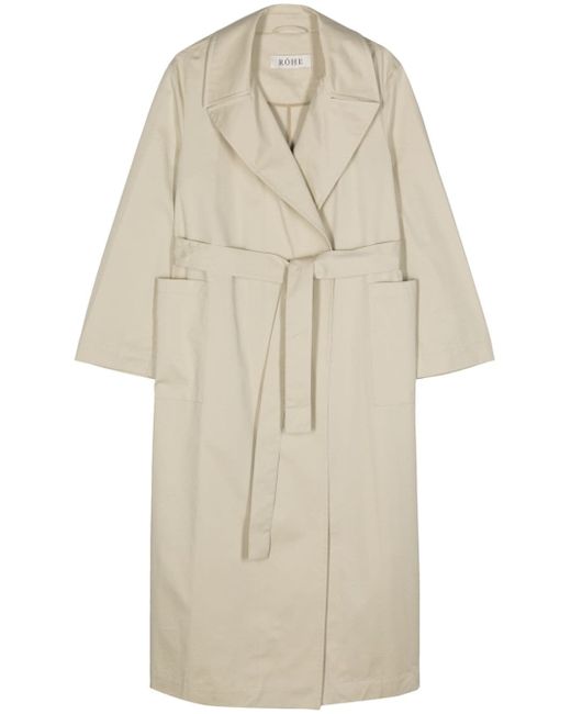 Róhe belted trench coat