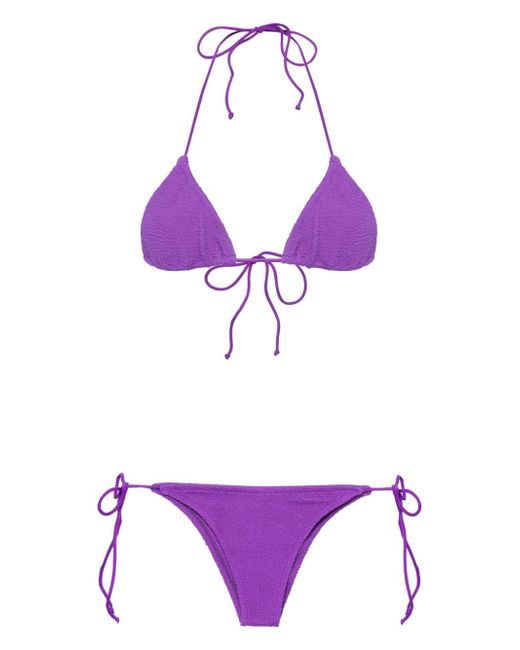 Mc2 Saint Barth Marielle crinkled bikini