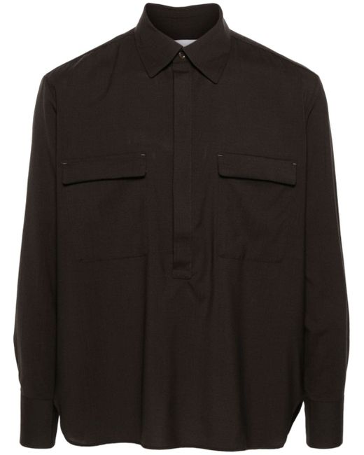 PT Torino long-sleeve wool shirt