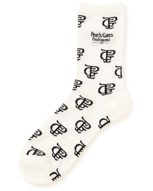 Pearly Gates PG Pro intarsia-knit socks
