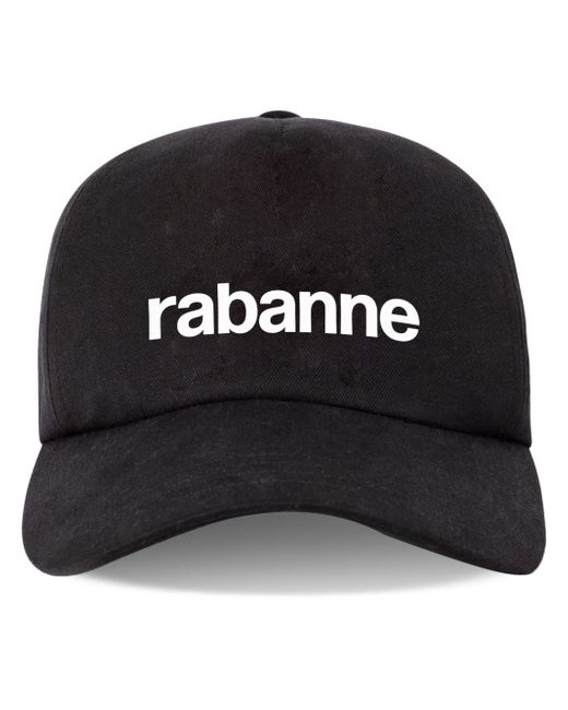 Rabanne logo-print cap