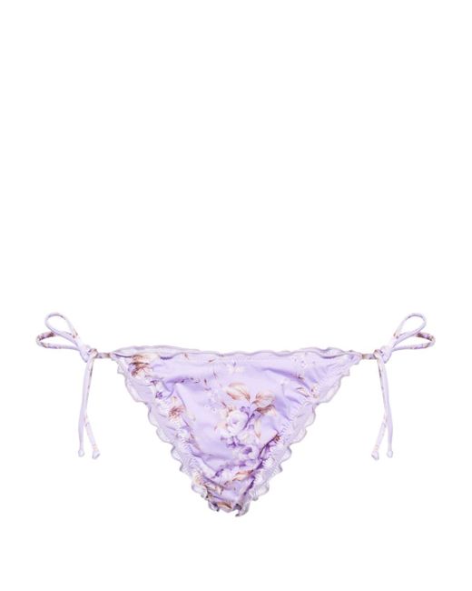 Mc2 Saint Barth floral-print bikini bottoms