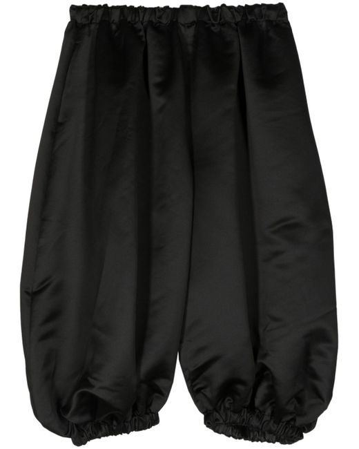Comme Des Garçons tapered-leg cropped trousers