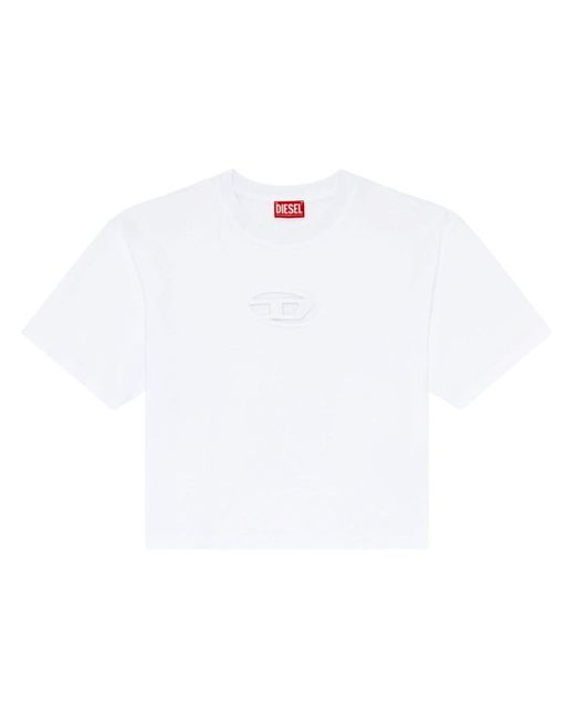 Diesel T-Buxt-Crop-Od cotton T-shirt