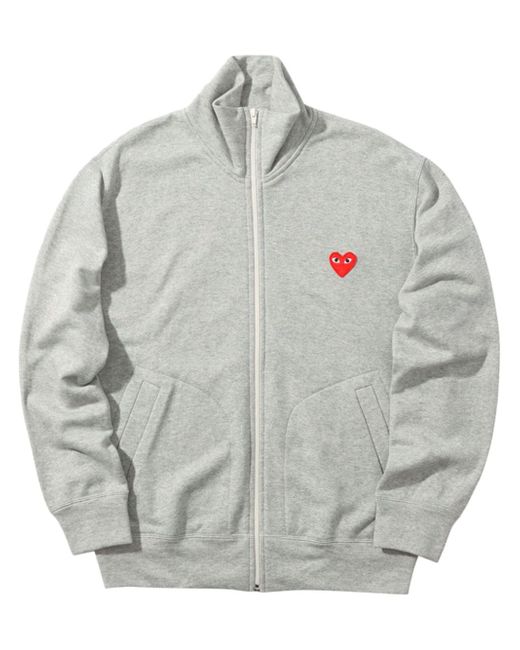 Comme Des Garçons Play 5 Heart-print sweatshirt