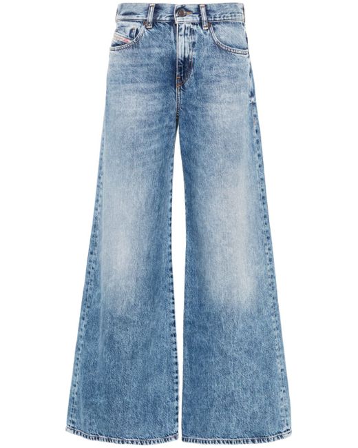 Diesel high-rise flared jeans