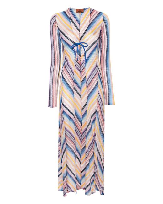 Missoni open-knit beach cover-up