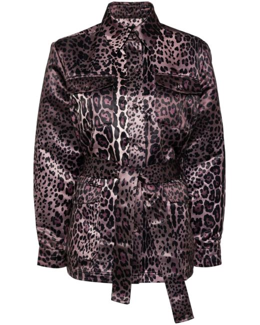 Cynthia Rowley Leopardess leopard-print jacket