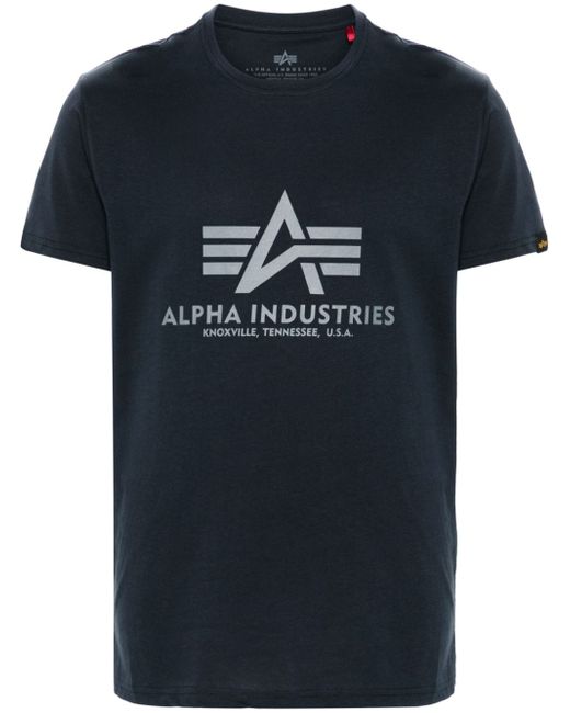 Alpha Industries logo-print T-shirt