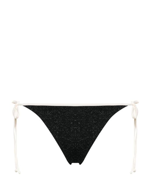 Mc2 Saint Barth Marielle String lurex bikini bottoms