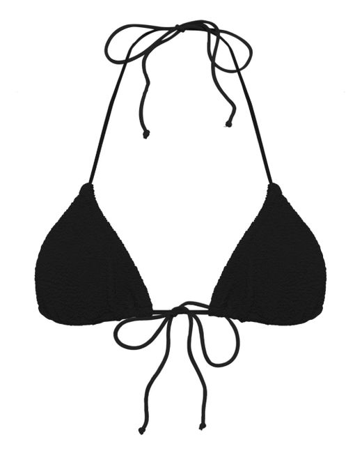Mc2 Saint Barth Leah crinkled bikini top