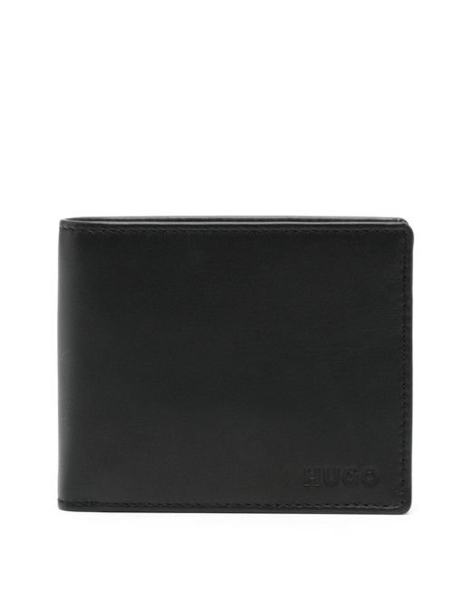 Hugo Boss logo-debossed leather wallet