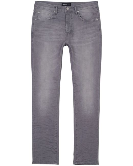 Purple Brand faded straight-leg jeans