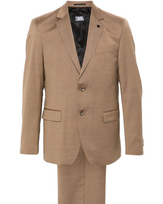 Karl Lagerfeld Drive single-breasted suit
