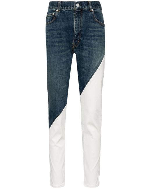 Undercover mid-rise slim-cut jeans