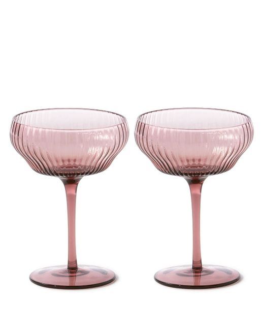 Polspotten Pum coupe glasses set of two