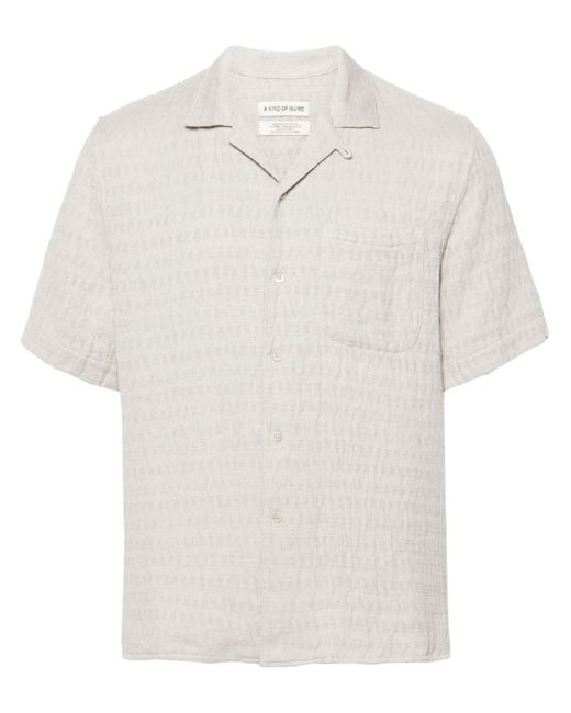 A Kind Of Guise Gioia textured shirt