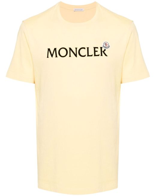 Moncler flocked-logo T-shirt