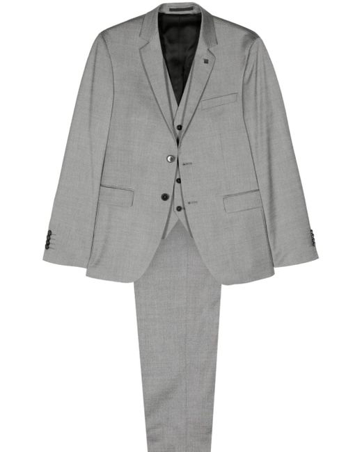 Karl Lagerfeld single-breasted three-piece suit