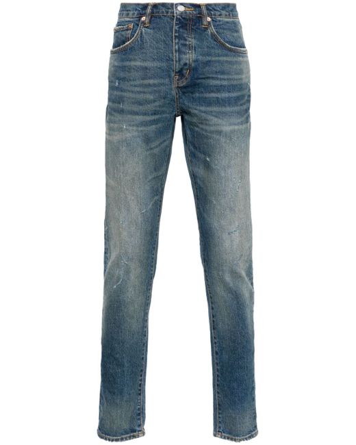 Purple Brand P001 low-rise skinny jeans