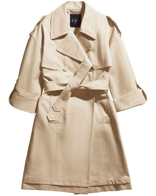 Fay double-breasted trench coat