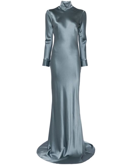 Michelle Mason long sleeve gown