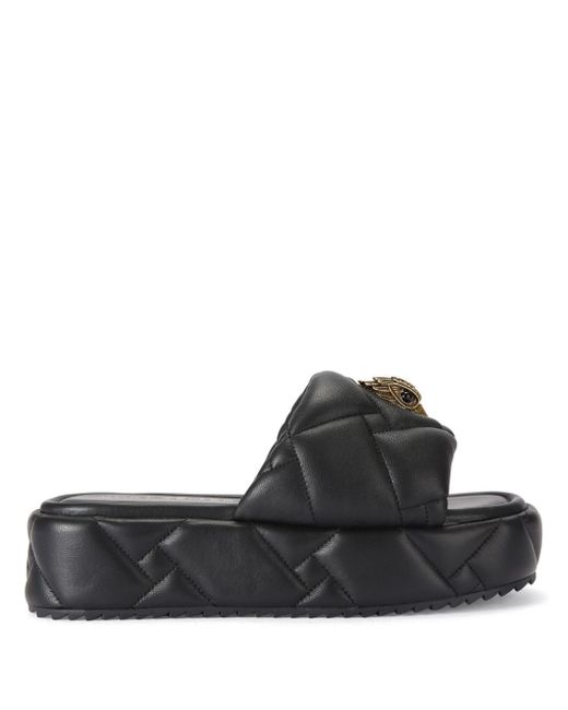Kurt Geiger London Kensington Puff leather flatform sandals