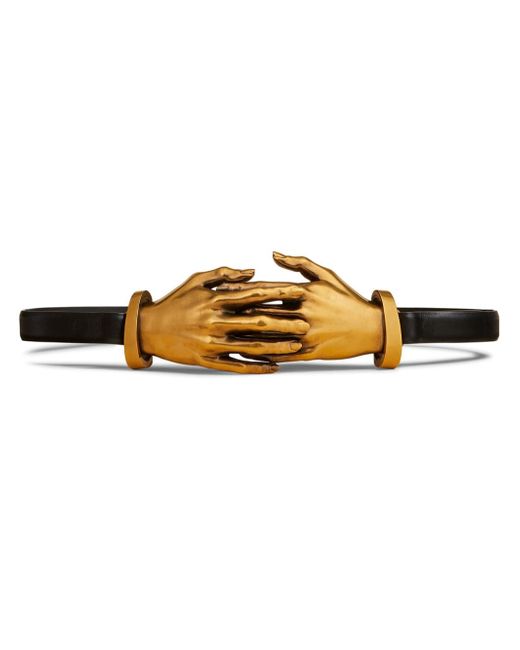 Khaite Hand leather belt