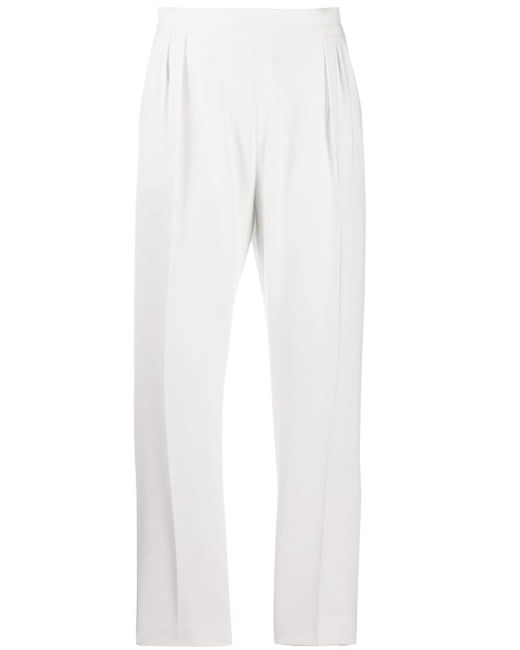 Max Mara pleated cropped trousers