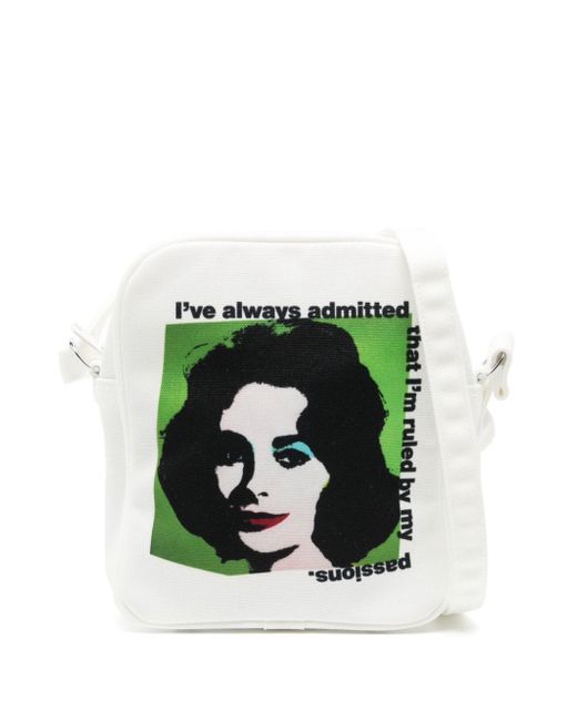 Comme Des Garçons x Andy Warhol Liz canvas crossbody bag