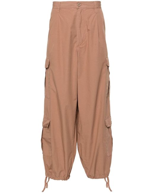 Emporio Armani straight-leg cotton cargo trousers