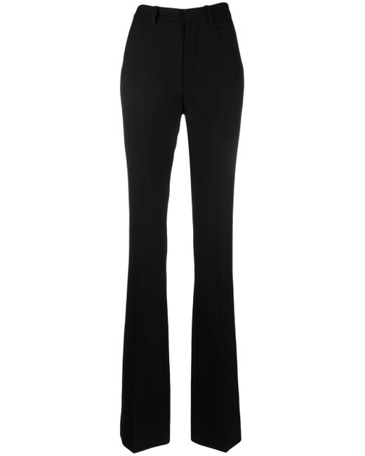Saint Laurent high-waist bootcut trousers