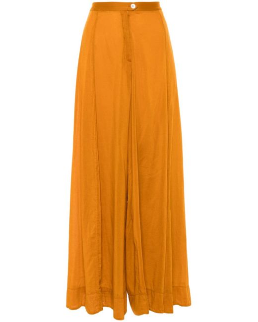 Forte-Forte pleat-detailing palazzo pants