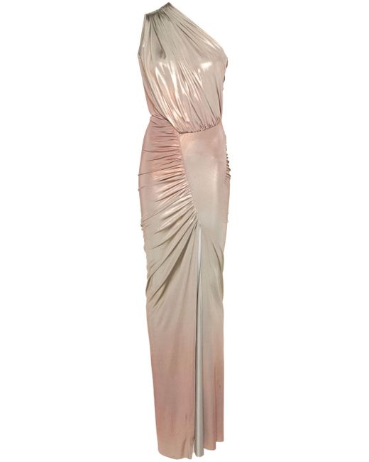 Rick Owens Lilies Hera one-shoulder maxi dress