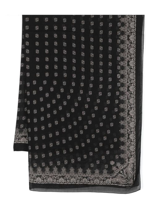 Saint Laurent bandana-print scarf