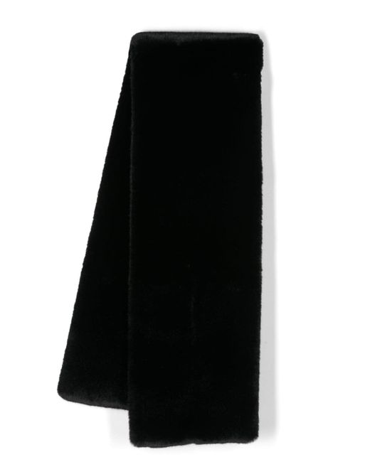 Saint Laurent rectangle-shape fleece scarf
